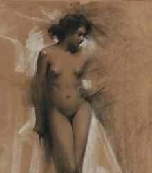 Nude woman